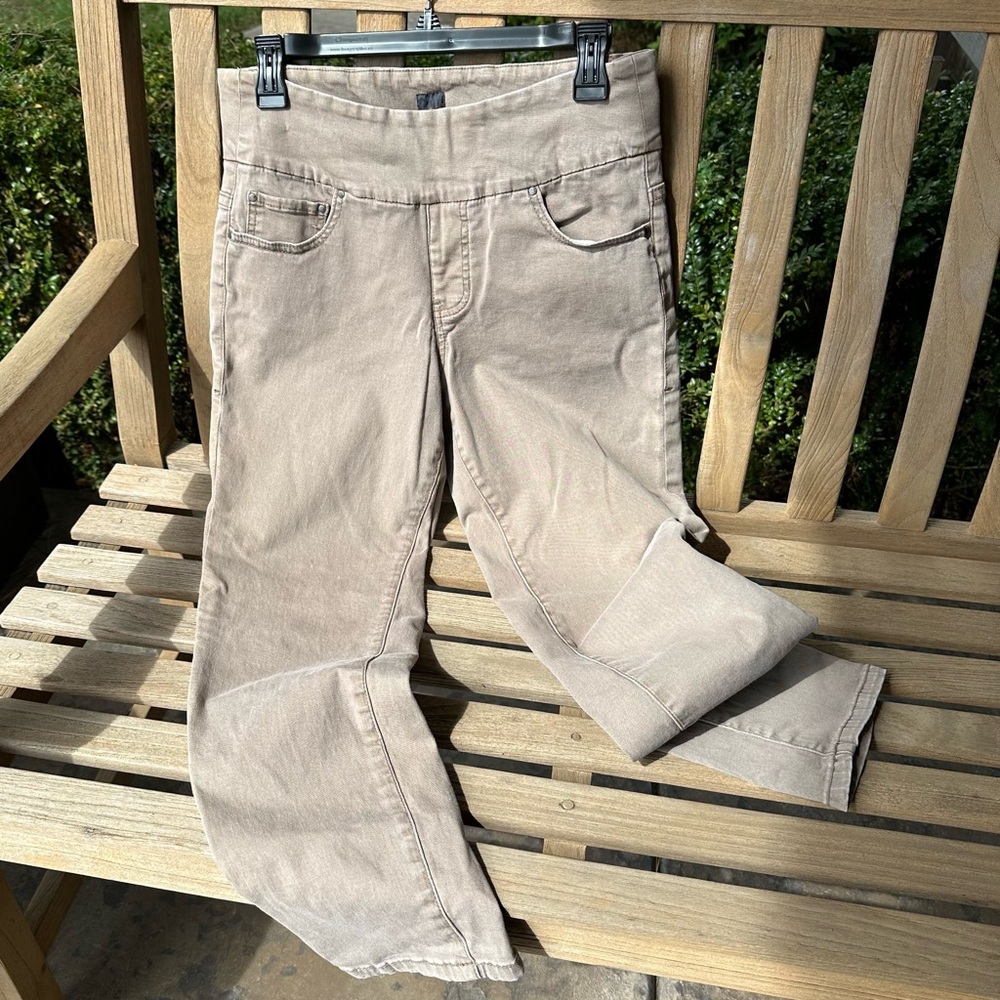 JAG Stretch Skinny Jeans, Tan, Size 10